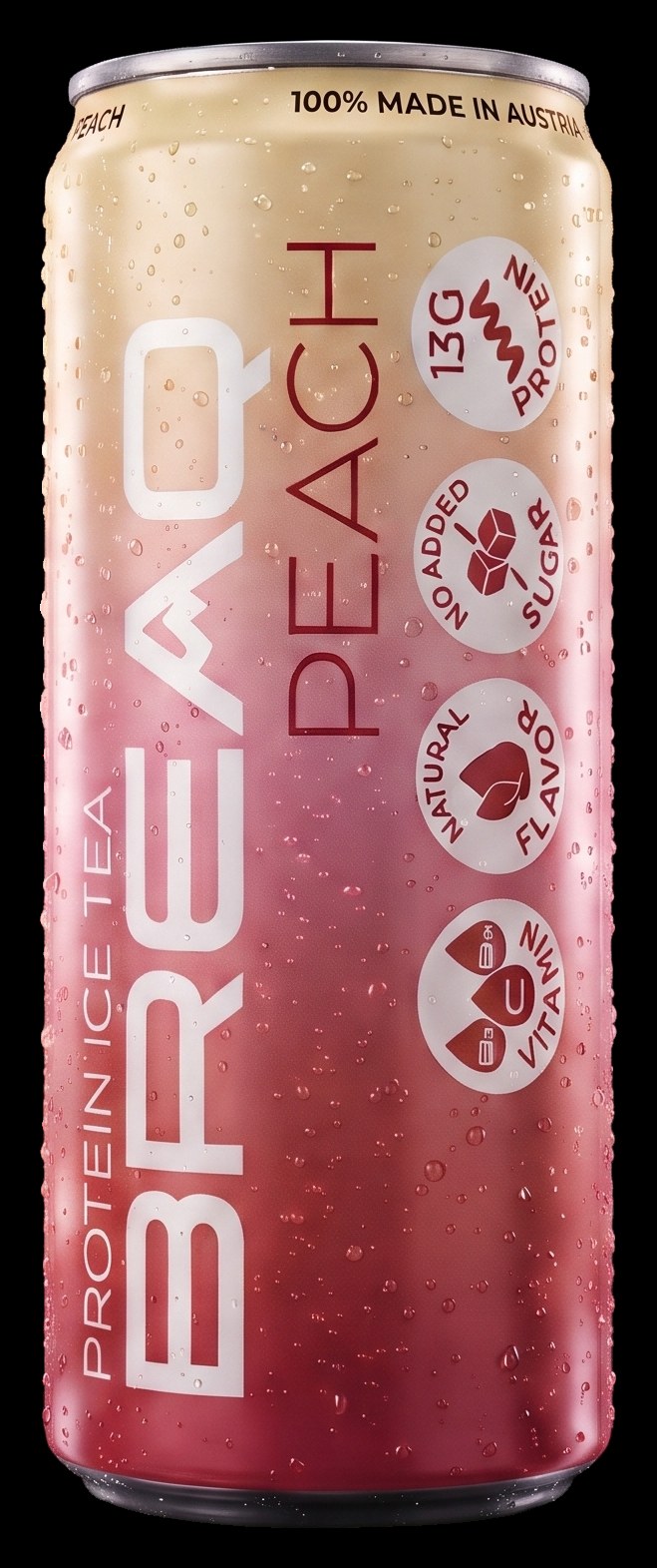 breaq Protein Ice Tea Peach, 330 ml Dose